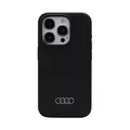Produktbild: Audi Silikon Case, Schwarz – iPhone 15 Pro