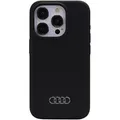 Produktbild: Audi Silikon Hülle für iPhone 15 Pro 6.1 Zoll Schwarz Hardcase Lizenz