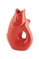 Produktbild: Monsieur Carafon, Fisch, Vase, S, coral red, 1,2 Liter, Höhe 25, 2 cm