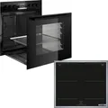Produktbild: Bosch HND617LS67 - Einbauherd & Induktionskochfeld mit 5 Jahre Garantie, HEB517BB4 & NVQ645CB6E, Mit Rahmen aufliegend, 60 cm