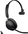 Produktbild: Jabra Evolve2 65 monaural On Ear Headset Bluetooth Stereo Schwarz Lautstärkeregelung, Batterieladeanzeige