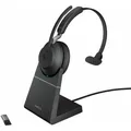 Produktbild: Evolve2 65 (schwarz, Microsoft Teams, USB-A, Ladestation)