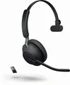 Produktbild: JABRA Evolve2 65 monaural MS USB-A Bluetooth LS black Gebraucht - Gut