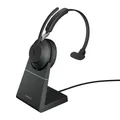 Produktbild: 5706991022988 Jabra Evolve2 65 Mono MS + Ladestation + Link 380a, schwarz No nam
