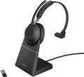 Produktbild: Jabra Evolve2 65 MS mono / 26599-899-989 Headset schwarz (Kabellos, USB-A Ladest