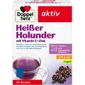 Produktbild: Doppelherz Heißer Holunder mit Vitamin C + Zink 10 St