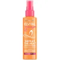 Produktbild: L'Oréal Paris Elvital Hitzeschutzspray für langes, glattes Haar, Leave-In Haarkur gegen Frizz, Ohne Ausspülen, Mit Vitaminen und Rizinusöl, Dream Length Defeat The Heat, 1 x 150 ml