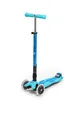 Produktbild: Micro® Maxi Deluxe Klappbarer LED-Scooter, 3 Räder, 5-12 Jahre, Gewicht 2,5 kg, maximale Belastung 70 kg, Höhe 67-91 cm, rutschfeste Plattform aus Polypropylen (flexibel, hohe Widerstandsfähigkeit)