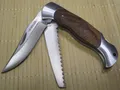Produktbild: 2 teiliges Taschenmesser Klappmesser Jagdmesser mit Klinge und Säge 84670