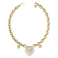 Produktbild: GUESS Schmuck Damen-Kette Pavée Herzen Goldfarben JUBN05205JWYG