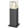 Produktbild: Lucande Sockelleuchte Keke, Höhe 30 cm, anthrazit, Aluminium - Schwarz
