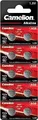 Produktbild: Camelion 12051008 - Alkaline Knopfzellen-Batterie ohne Quecksilber AG8/LR55/LR1121/391 mit 1,5 Volt, 10er Set, Kapazität 42 mAh