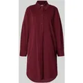 Produktbild: s.Oliver RED LABEL Relaxed Fit Cordkleid aus Baumwoll-Viskose-Mix in Bordeaux, Größe 42