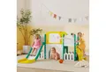 Produktbild: AIYAPLAY Rutsche 7 in 1 Indoor und Outdoor Babyrutsche, (Spielplatz, 1-tlg., Kinderrutsche), für Kleinkinder 1-3 Jahre, Gelb
