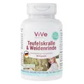 Produktbild: Teufelskralle & Weidenrinde - 90 Kapseln - schluckfreundlich - standardisierte Extrakte mit Harpagosiden und Salicin - hochdosiert und vegan | Qualität aus Deutschland von ViVe Supplements