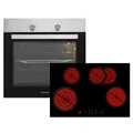 Produktbild: RESPEKTA Backofen-Set, 56 l, Metall/kunststoff, schwarz