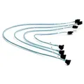 Produktbild: Supermicro 4 x Round, 0,56 m, SATA I, Männlich/Männlich, Schwarz, Blau, Weiß, Gerade, Gerade