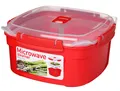 Produktbild: Sistema Mikrowellendose MEDIUM STEAMER 2,4 Liter rot