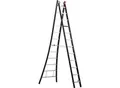 Produktbild: Altrex Mehrzweckleiter NEVADA, 2-teilig, schwarz, 2 x 12 Sprossen