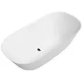 Produktbild: Villeroy und Boch Theano Badewanne Q155ANH7F200VRW 155 x 75 cm, freistehend, stone white