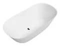 Produktbild: Villeroy & Boch Theano Freistehende Badewanne 1550 x 750 mm - Stone White - Q155ANH7F200VRW