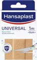 Produktbild: Hansaplast Universal Pflaster (1 m x 6 cm), schmutz- und wasserabweisende Wundpflaster, zuschneidbare Pflasterrolle mit starker Klebkraft & Bacteria Shield
