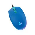 Produktbild: Logitech G203 Gaming-Maus mit anpassbarer LIGHTSYNC RGB-Beleuchtung, 6 programmierbare Tasten, spieletauglicher Sensor, Abtastung mit 8.000 DPI, Geringes Gewicht - Blau