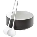 Produktbild: WMF Salatschüssel Moto, Grau, Keramik, rund, 13.10 cm, Essen & Trinken, Geschirr, Schalen & Schüsseln, Salatschüsseln