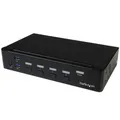 Produktbild: StarTech.com 4-PORT HDMI KVM SWITCH - 1080P - SV431HDU3A2