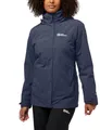 Produktbild: Jack Wolfskin Damen Rotwand 3in1 Jkt W, Graphite, M EU