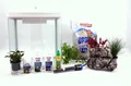 Produktbild: HR-300 weiß inklusive Dekoration Nano Aquarium Komplettaquarium Filteranlage