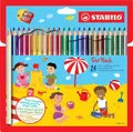 Produktbild: STABILO Trio Dick 24 Stück Packung mit Anspitzer