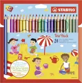 Produktbild: STABILO Buntstifte Trio dick 24er Set mit Spitzer | STABILO Trio | 203/2-24