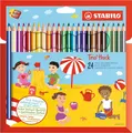 Produktbild: Dreikant-Buntstift - STABILO Trio dick - 24er Pack - mit 24 verschiedenen Farben