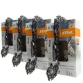 Produktbild: 4Stk. 37cm STIHL Hexa 3/8 1,6 Sägekette Kette 36 RH Rapid Hexa original 31320000