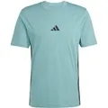 Produktbild: ADIDAS Herren Shirt Essentials 3-Streifen Single Jersey