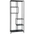 Produktbild: Svita Kela Metallregal 6 Ebenen Küchenregal Badregal Industrial Style Schwarz