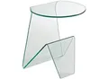 Produktbild: Beistelltisch PAROLI, transparent (transparent, transparent, transparent), B:45cm H:41cm T:41cm, Tische, Beistelltisch, Sicherheitsglas ESG