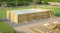 Produktbild: Massivholzpool 595 Gr.2 Sand B x T x H 500 x 650 x 203