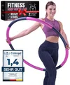 Produktbild: Hula Hoop Reifen für Anfänger ohne Wellen und Noppen 1kg bis 1,5kg, 75-100 cm...
