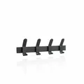 Produktbild: Zone Denmark Wandgarderobe A-Rack Hakenleiste Garderobenleiste Garderobe Black