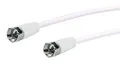 Produktbild: SCHWAIGER -KVC215 052- SAT-Anschlusskabel 75 dB/ 1,5 m/F-Stecker > F-Stecker/ 2-fach Schirmung/ 75 Ohm/digital, HDTV, DVB-S/S2/ weiß
