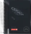 Produktbild: BRUNNEN Collegeblock Premium Student A6 kariert schwarz/onyx
