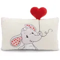 Produktbild: NICI Rechteckiges Kissen Love Elefant 61490 - Plüschkissen Love Elefant 43x25cm