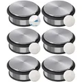 Produktbild: Edelstahl Türstopper 1,2 kg + Wand Türstopper, ohne Bohren, 10 x 4,5 cm ØxH, ...
