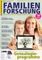 Produktbild: FAMILIENFORSCHUNG - Ahnenforschung leicht gemacht - Magazin - Neu!