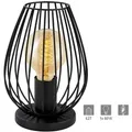 Produktbild: Eglo - Tischleuchte Newtown Nachttischlampe Schreibtischlampe Retro Vintage E27