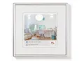 Produktbild: Walther Kunststoffrahmen KV010S New Lifestyle 10x10cm silber