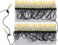 Produktbild: Lights4fun LED-Kerze, Clip-Befestigung, ohne echte Flamme.