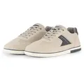 Produktbild: TOM TAILOR Herren Sneaker mit Mesh-Einsätzen, grau, Uni, Gr. 44